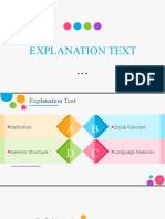 Bahasa Inggris - Explanation - KB 3