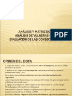 Orígenes y análisis DOFA