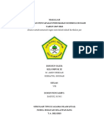 Makalah DAMPAK PERUBAHAN KURIKULUM DARI TAHUN 1947-2013 - KLP 9 ROBIATUL HUSNAH DAN MUHAMMAD AMIN 5A