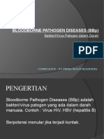 Bloodborne Pathogen Diseases (BBP) : Bakteri/Virus Patogen Dalam Darah