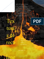 Texturas de rocas ígneas