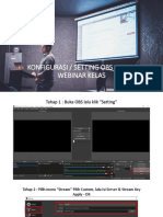 Setting OBS Webinar Perkelas