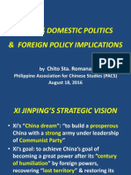 China's Domestic & Foreign Policy