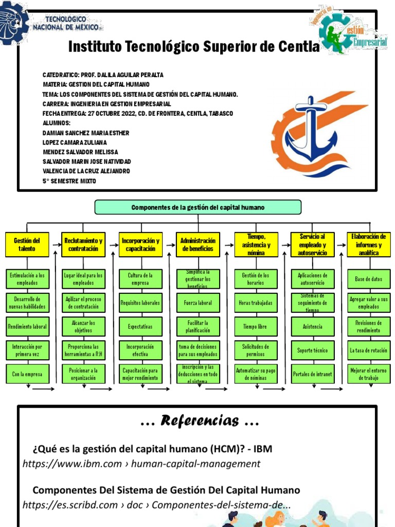 Diagrama de Flujo-Los Componentes Del Sistema de Gestión Del Capital