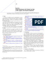 Residues in Liquefied Petroleum (LP) Gases by Gas Chromatography With Liquid, On-Column Injection