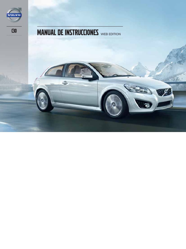 2013 Volvo c30 59939, PDF, Cinturón de seguridad