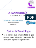 Tanatologia en El Campo de La Salud..imss