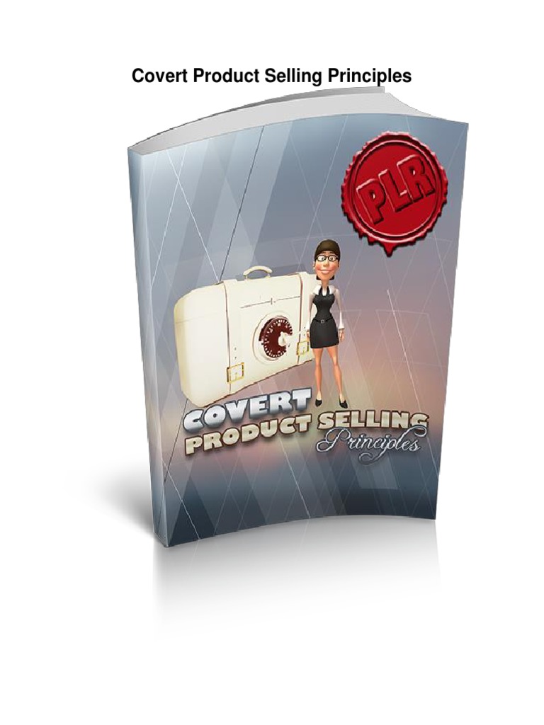 Covert Product Selling Principles | PDF | World Wide Web | Internet & Web