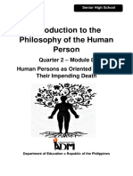 IntroductionPhilosophy12_Q2_Mod8_v4_Human Persons as Oriented Towards Their Impending Death_version 4