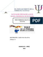 Test Bajo La Lluvia Informe