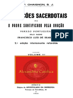 R. P. Chaignon SJ Meditações Sacerdotais Vol III