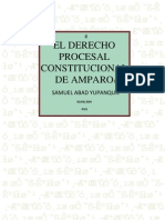 El Derecho Procesal Constitucional de Amparo-samuel Abad Yupanqui