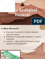 Other Geologic Hazards