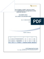 15-501-EP-DS-001 (Metering Skid Data Sheet), Rev.1