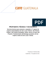 Propuesta Técnica y Económica CARE