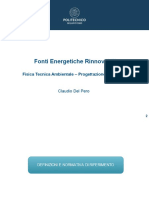 4 - Fonti Energetiche Rinnovabili