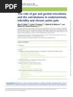 The Role of Gut and Genital Microbiota and The Estrobolome in Endometriosis, Infertility and Chronic Pelvic Pain