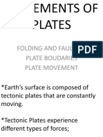 Movements of Plates