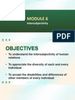 6 I Intersubjectivity