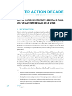 UN SG Action Plan - Water Action Decade Web