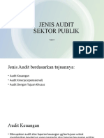 Sesi 3 - Jenis Audit Sektor Publik