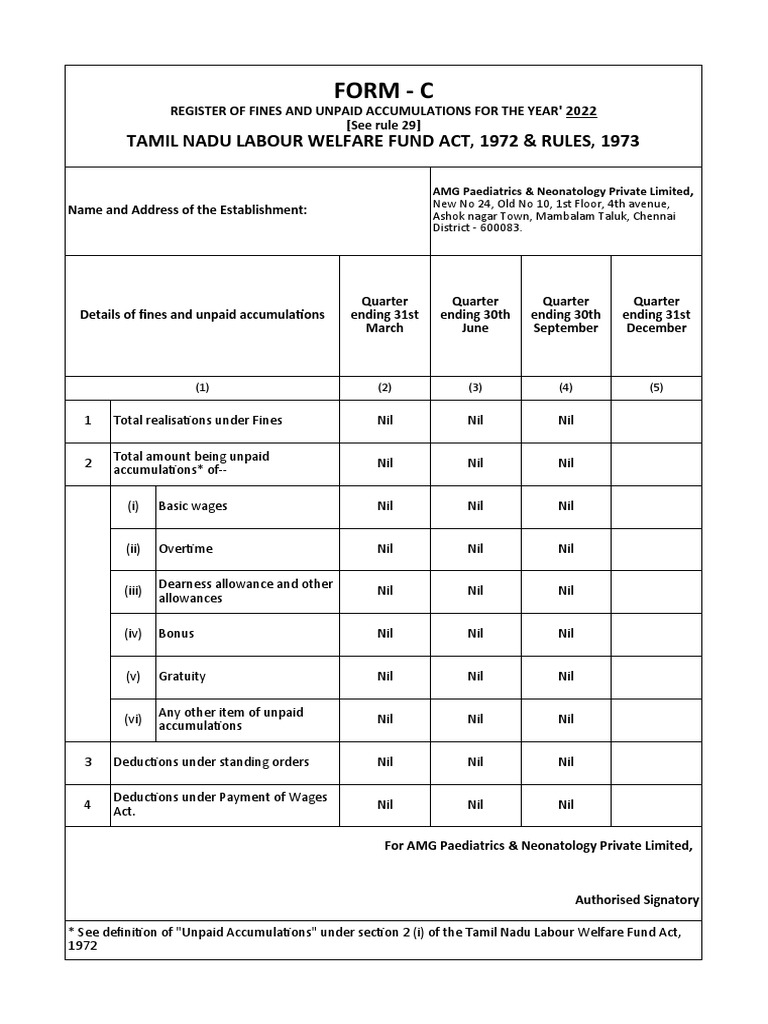 amg-paediatrics-lwf-nil-form-c-sep-2022-pdf-employment