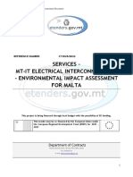 CT3025 - 2022 - Tender Document - EIA Malta