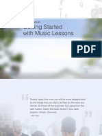 Music Lessons Booklet