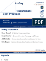 Advanced Procurement Best Practices Conference Agenda