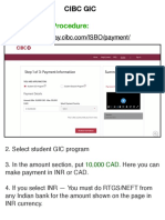 How To Make CIBC GIC For International Students - CIBC GIC Process