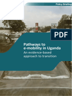Pathways To E-Mobility Transition in Uganda