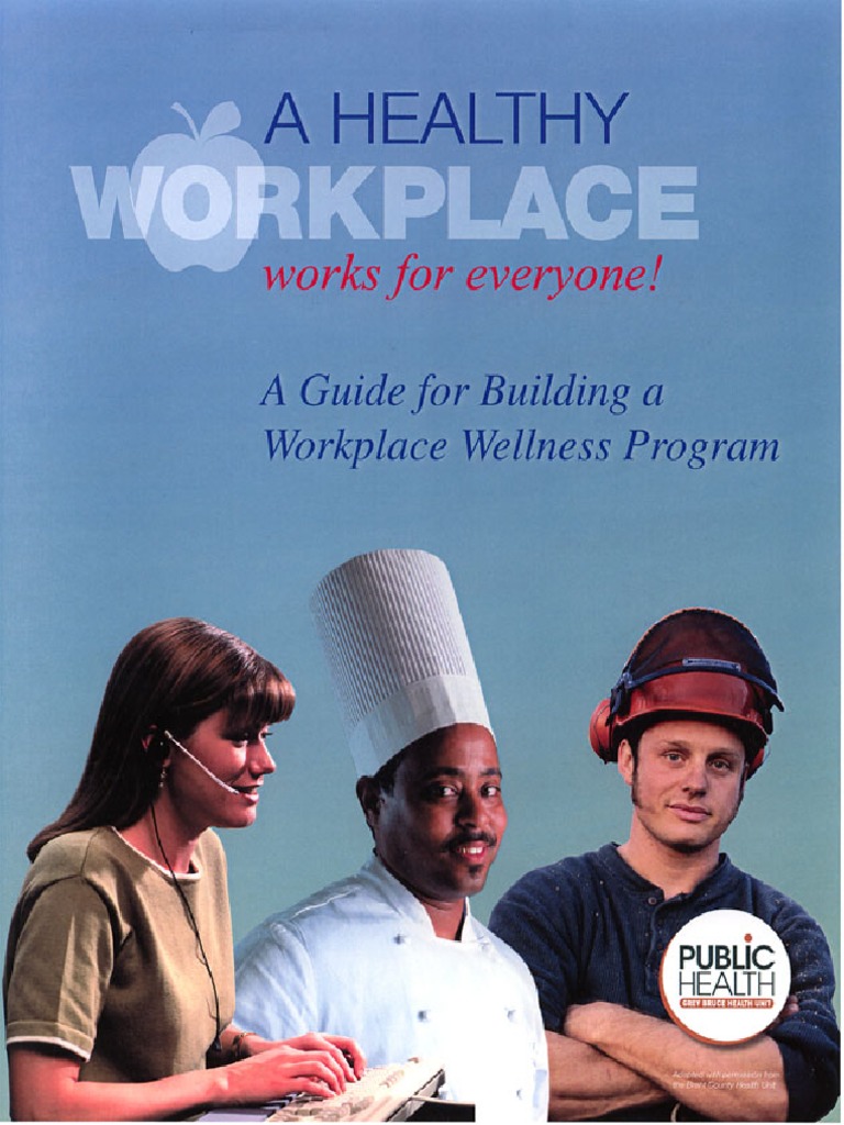 Workplace Wellness Guide PDF Employment Organizational Culture