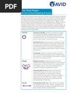 3 Process of The Critical Reading Process