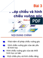 Bài 3.1 - Phép Chiếu Và Hình Chiếu Vuông Góc