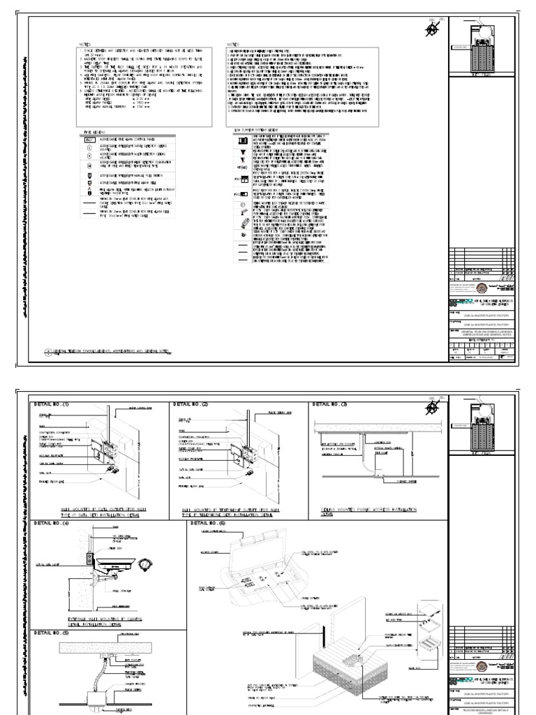 TELEC-Dwg-Al Khater Plastic Factory | PDF
