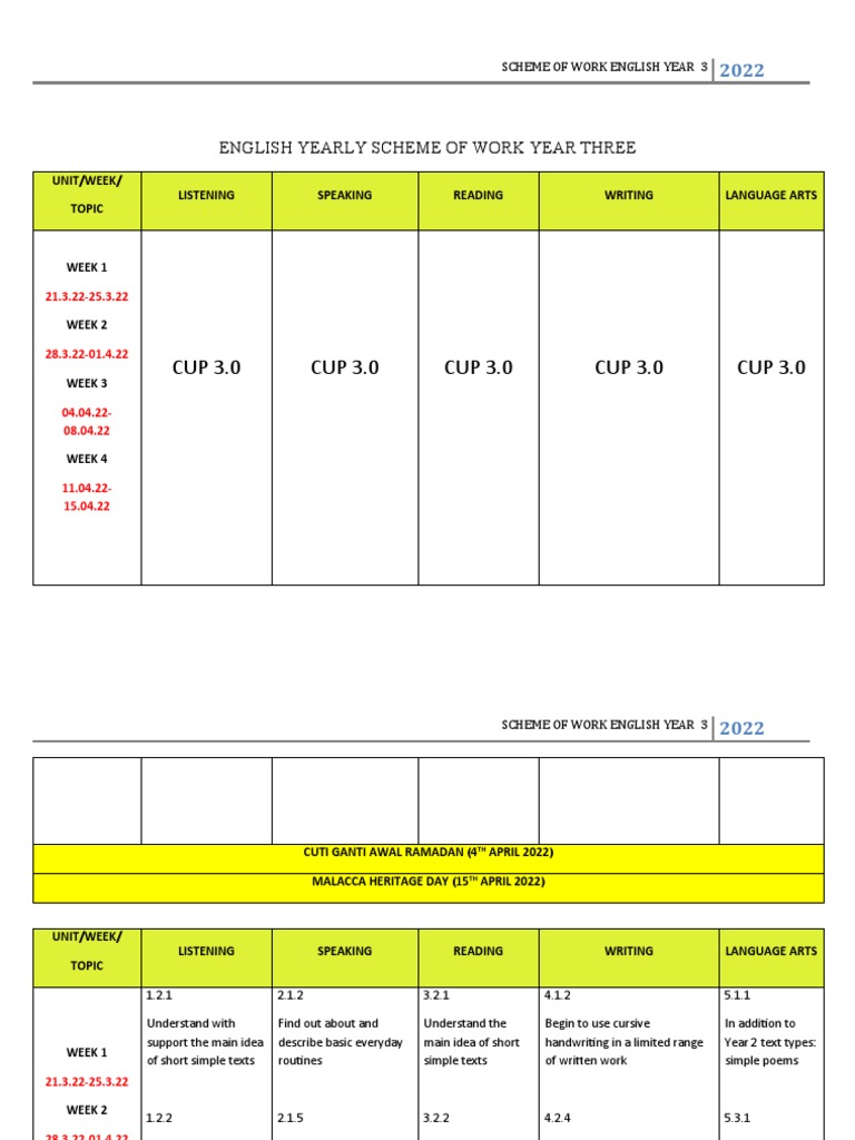 Sow year 3 pdf english language word