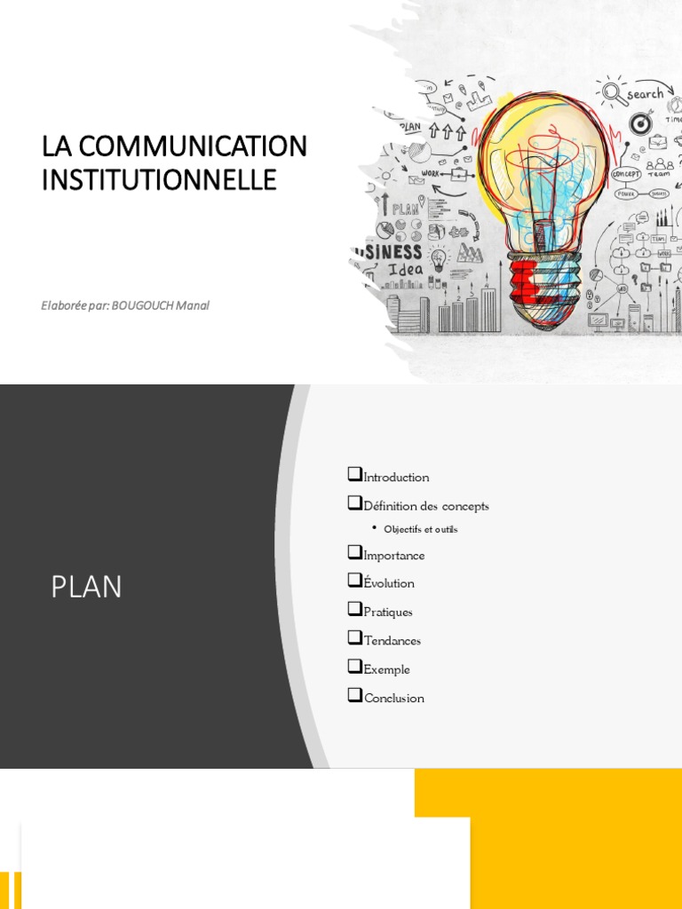 La Communication Institutionnelle | PDF | la communication | Publicité