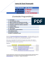 Conteúdo Programático