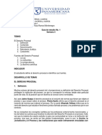 GuÃ - A 1. El Derecho Procesal. Fuentes