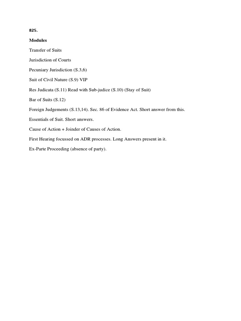Section 24 Cpc Notes