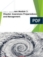 NSTP Common Module 3 - Disaster Awareness, Preparedness, and Mangement