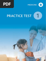 Oet Medicine Official Oet Practice Book 1 Cambridge TEST 1 F