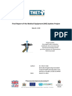 Final Report ME Uptime Project