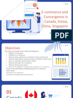 E Commerce and Convergence Canada Korea China Singapore Paul Brian Pioquinto