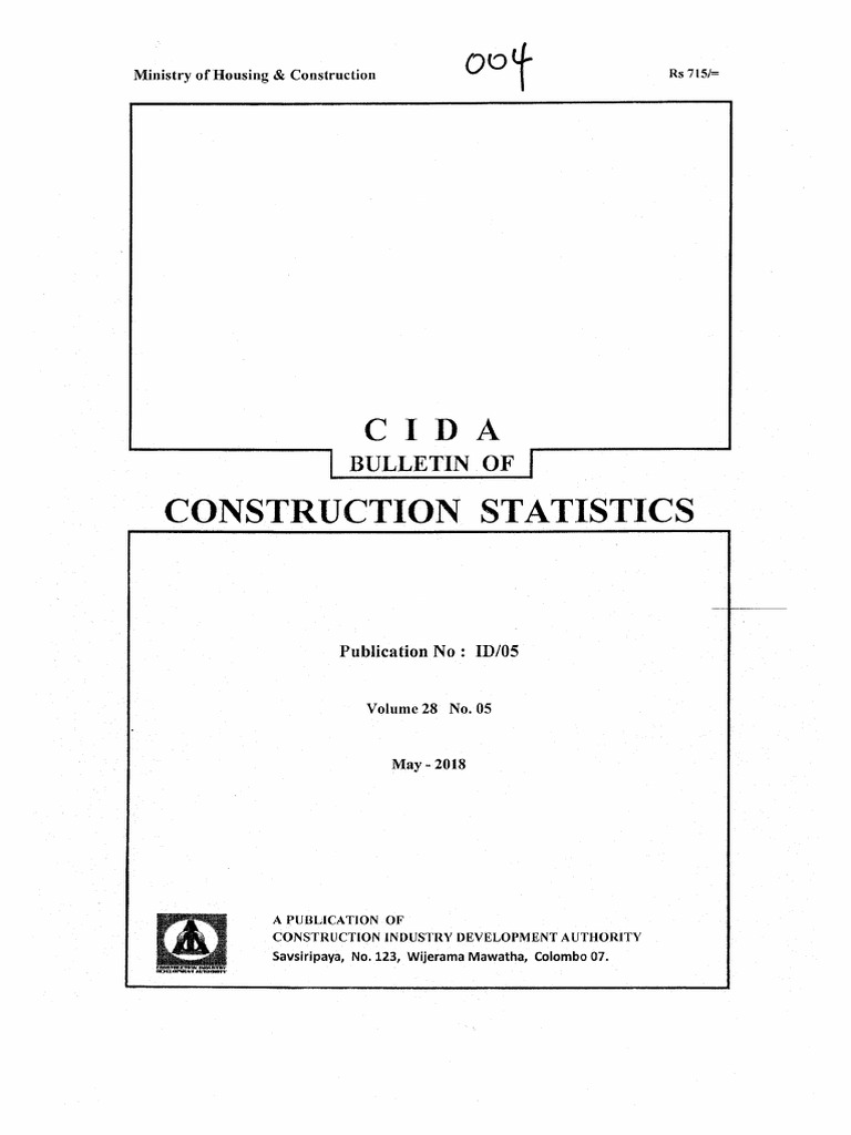 091) CIDA Bulletin of Construction Statistics PDF
