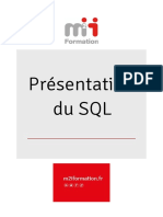 1presentation Du SQL