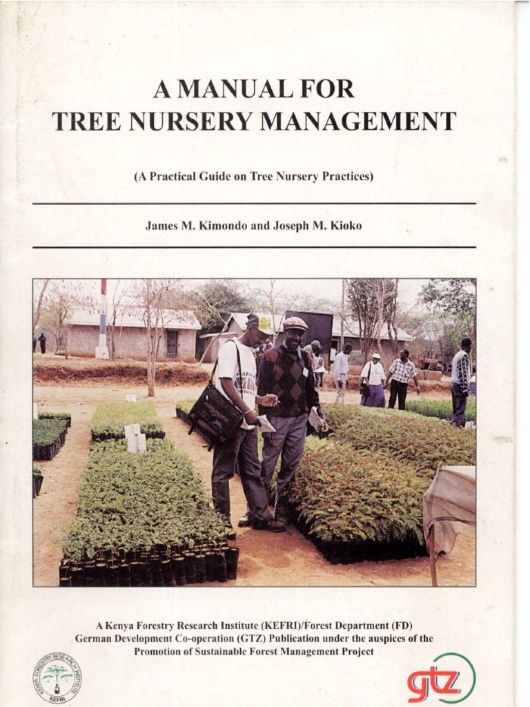A Manual For Tree Nursery Management - Practical Guide | PDF
