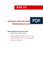 Bab Vii Pancasila SBG Dasar Ilmu