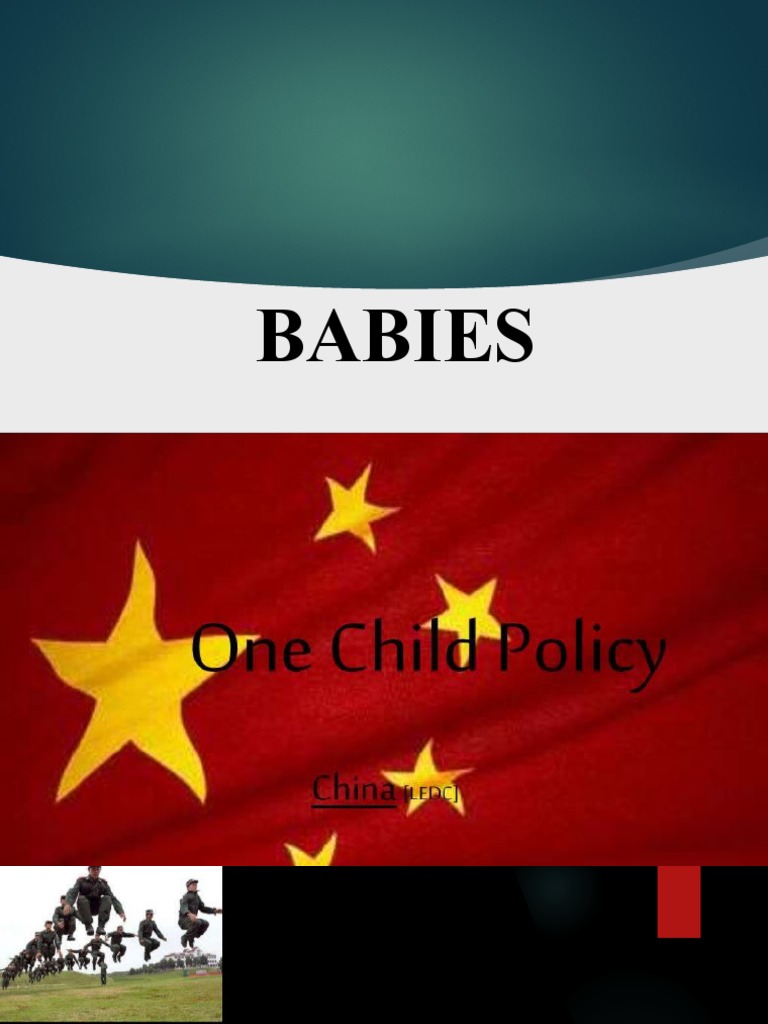 One Child Policy China PDF