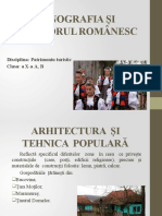 Etnografia Si Folclorul Romanesc